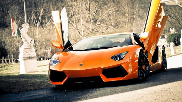 Fonds d'cran Voitures Lamborghini  Aventador