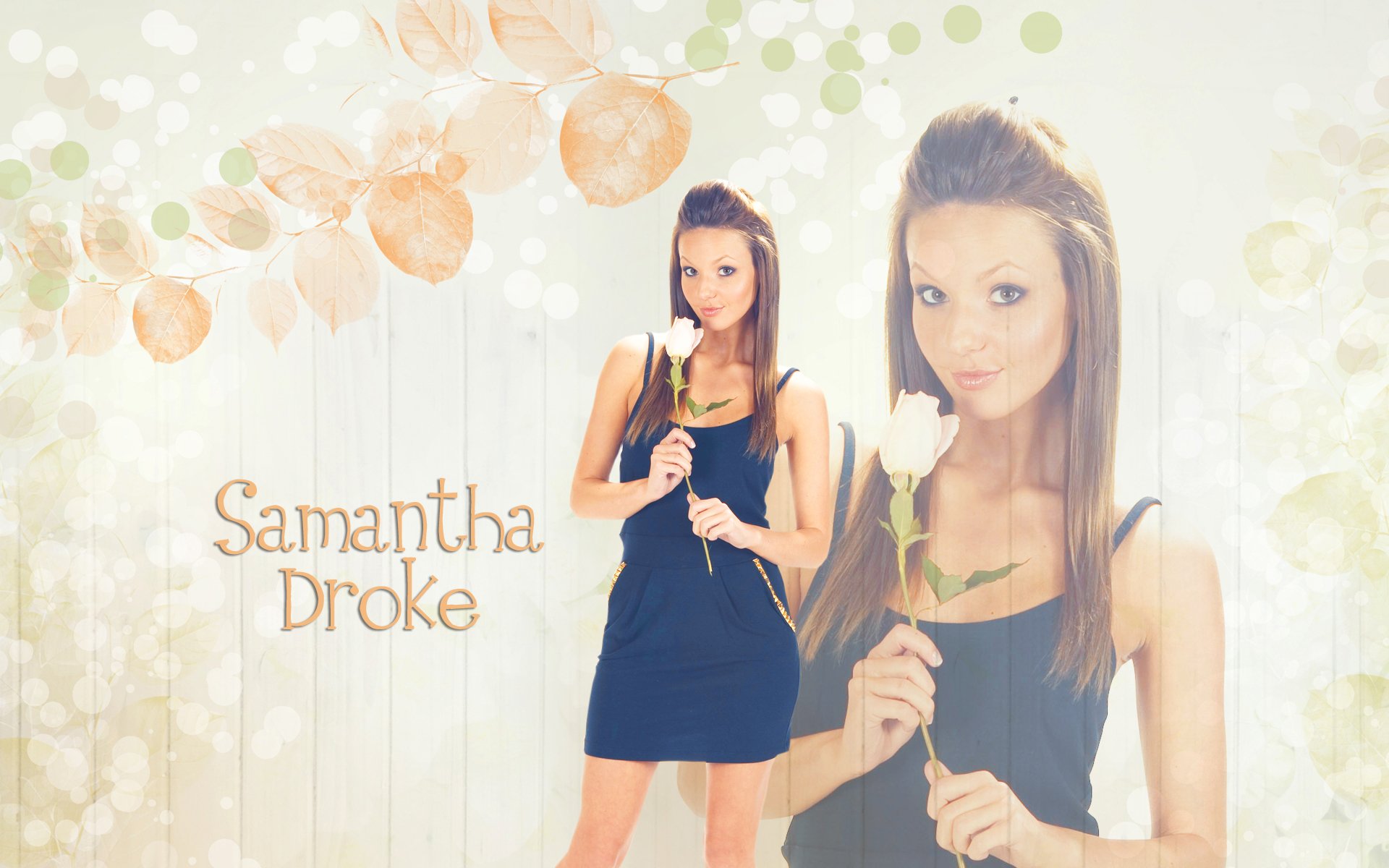 Wallpapers Celebrities Women Samantha Droke 