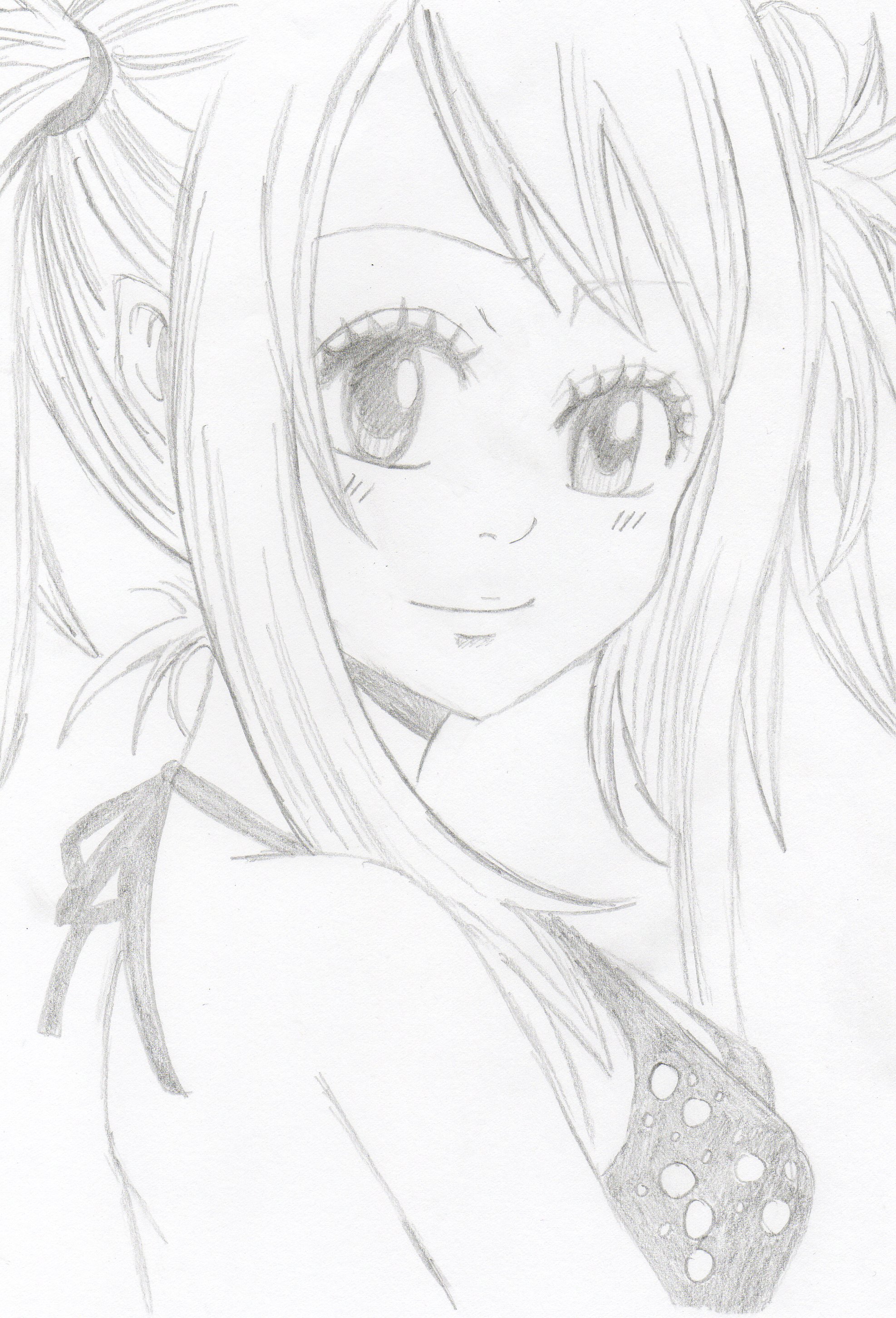 Fonds d'cran Art - Crayon Manga - Fairy Tail 