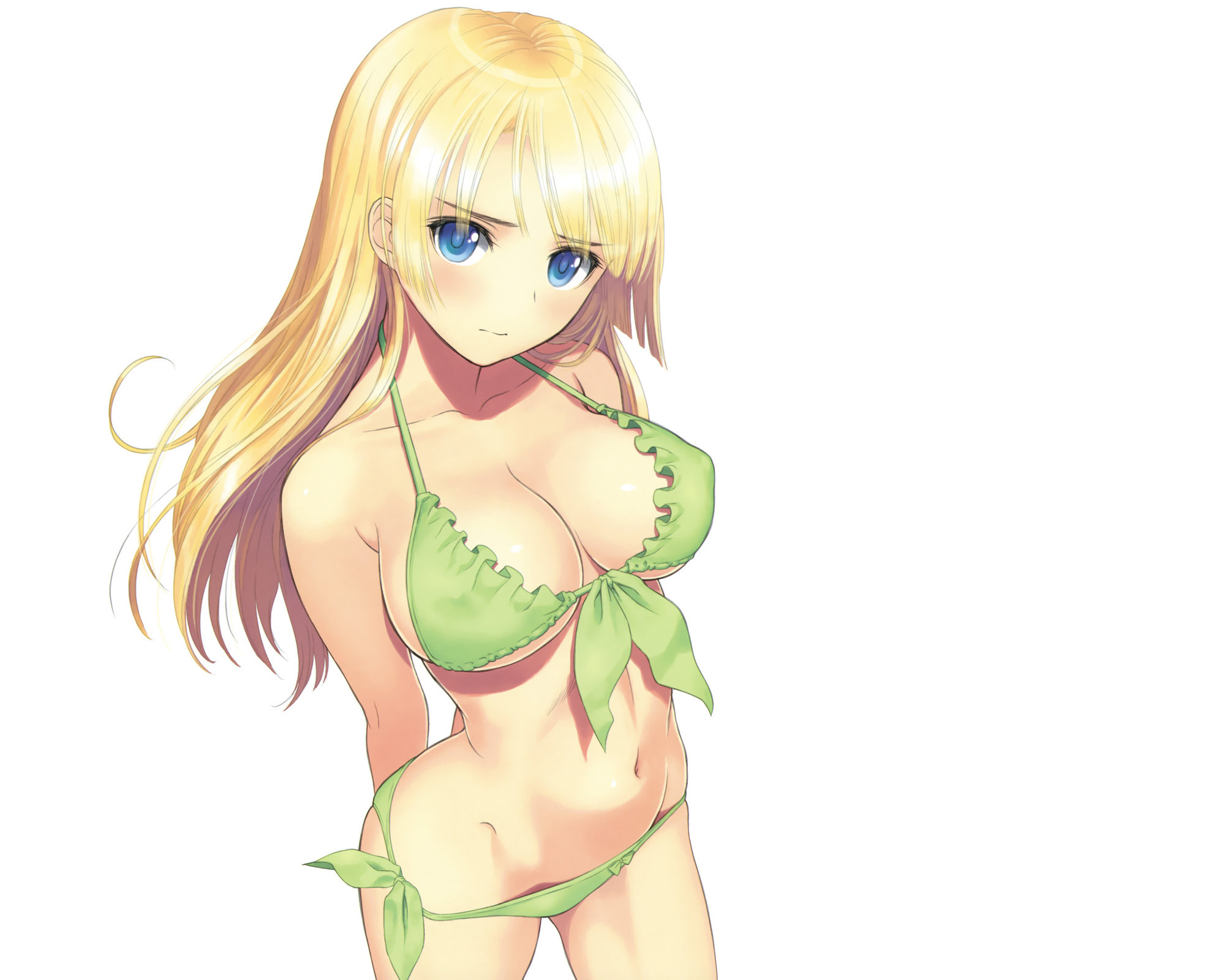 Fonds d'cran Manga Shining Wind Bikini girl