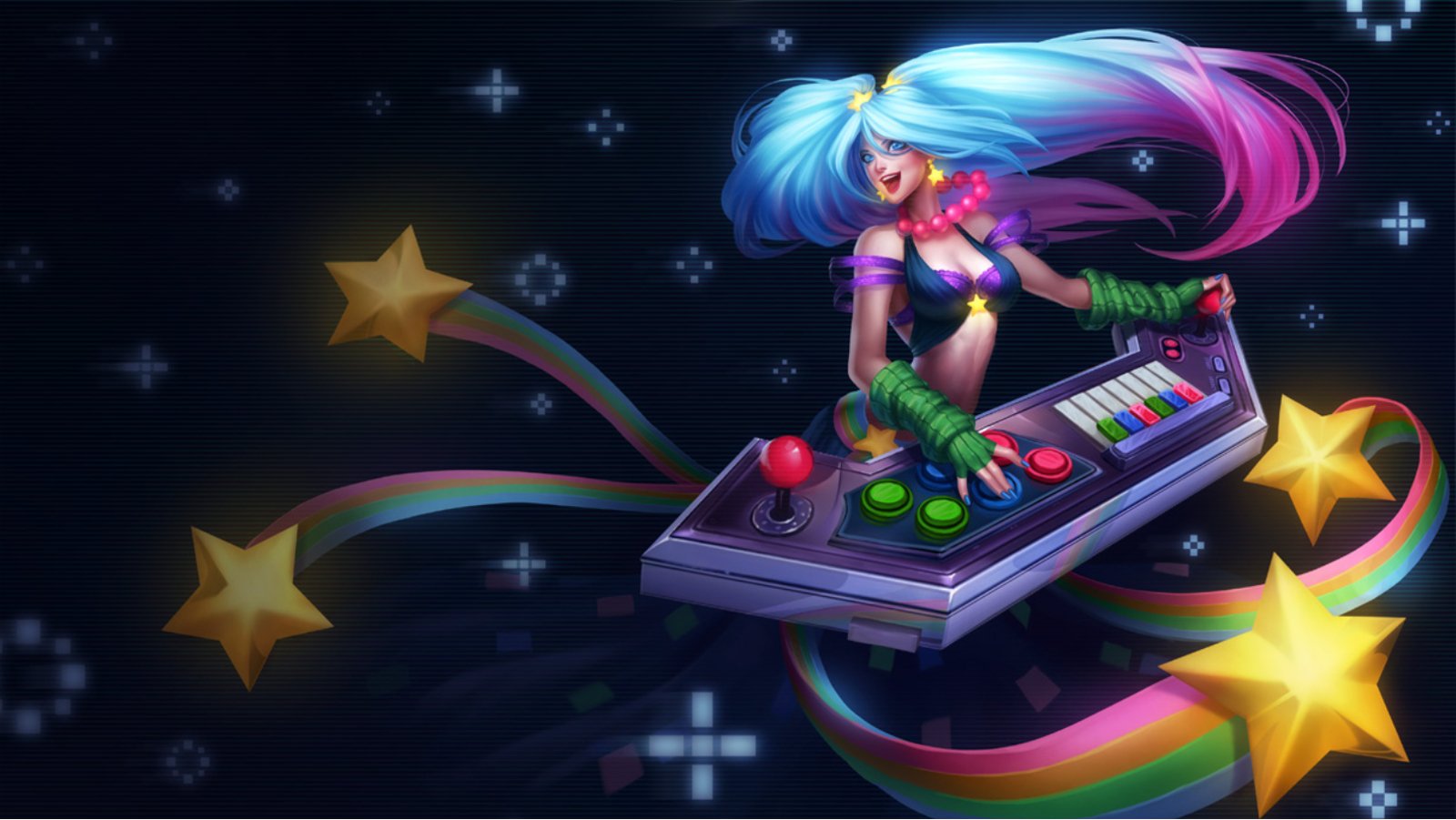 Wallpapers Video Games League of Legends - Clash of Fates Sona arcade