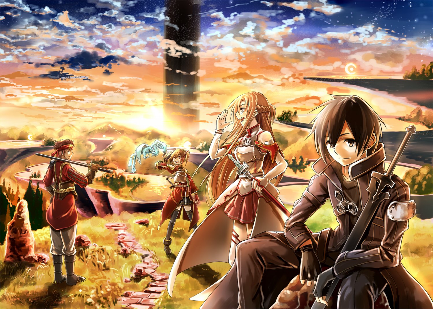 Fonds d'cran Manga Sword Art Online 