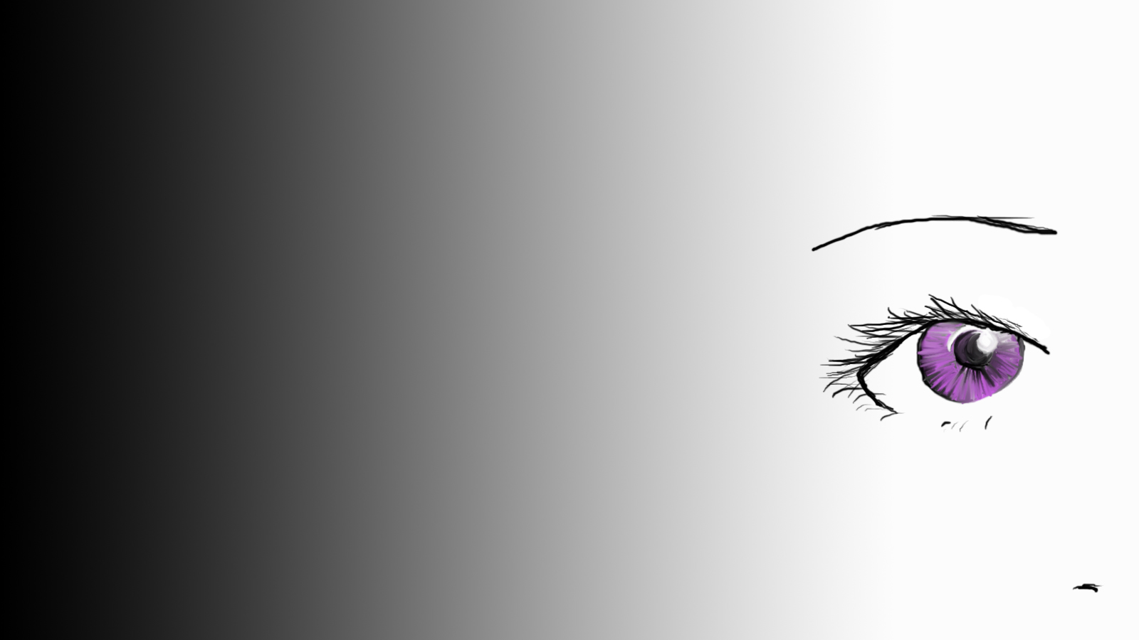 Wallpapers Digital Art Face studies (eyes, mouth, ears, lips) Nenoeil