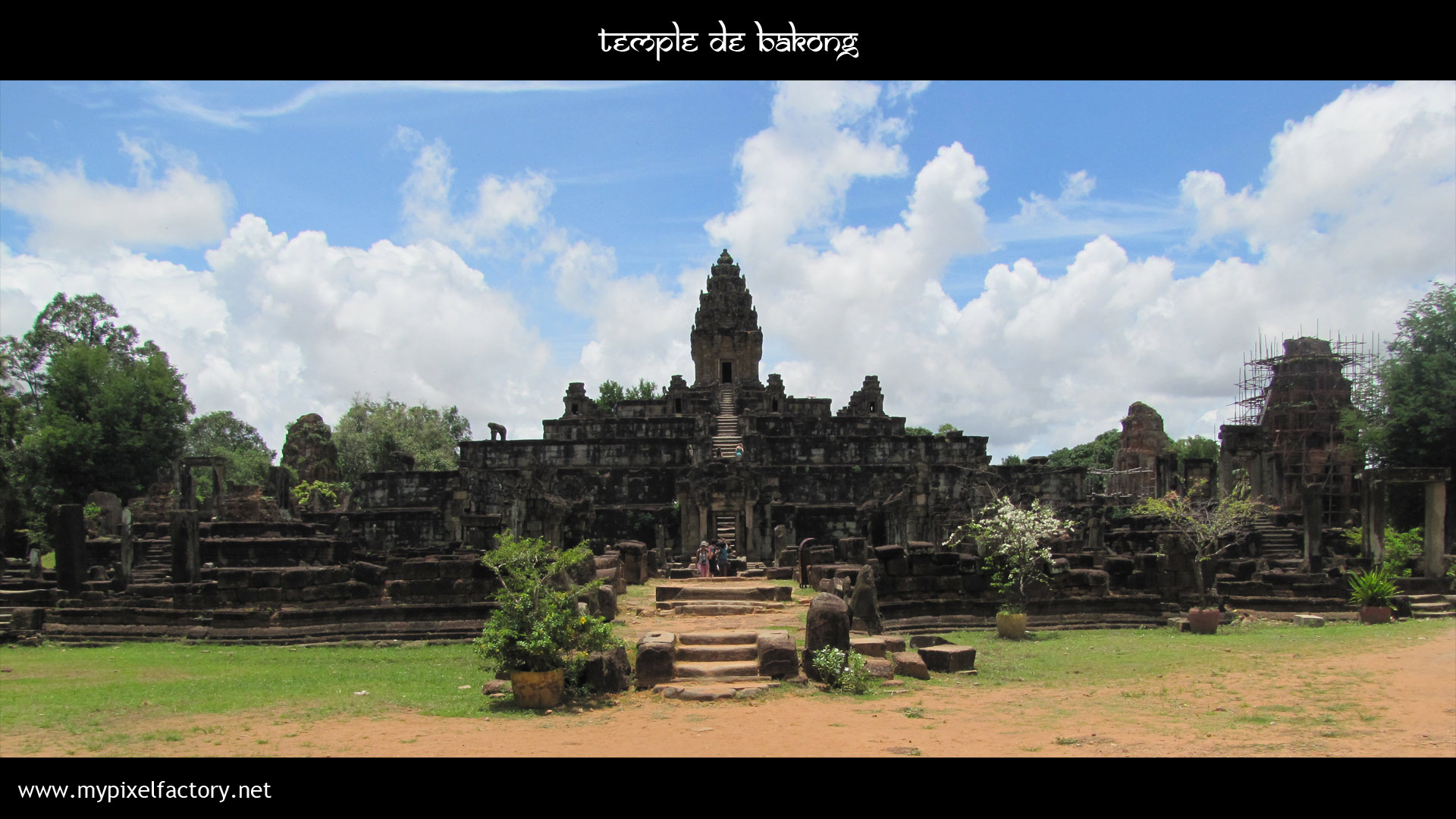 Fonds d'cran Voyages : Asie Cambodge Temple de bakong