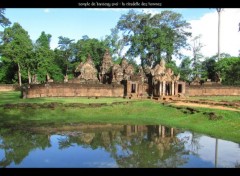  Voyages : Asie Temple de Benteay srei