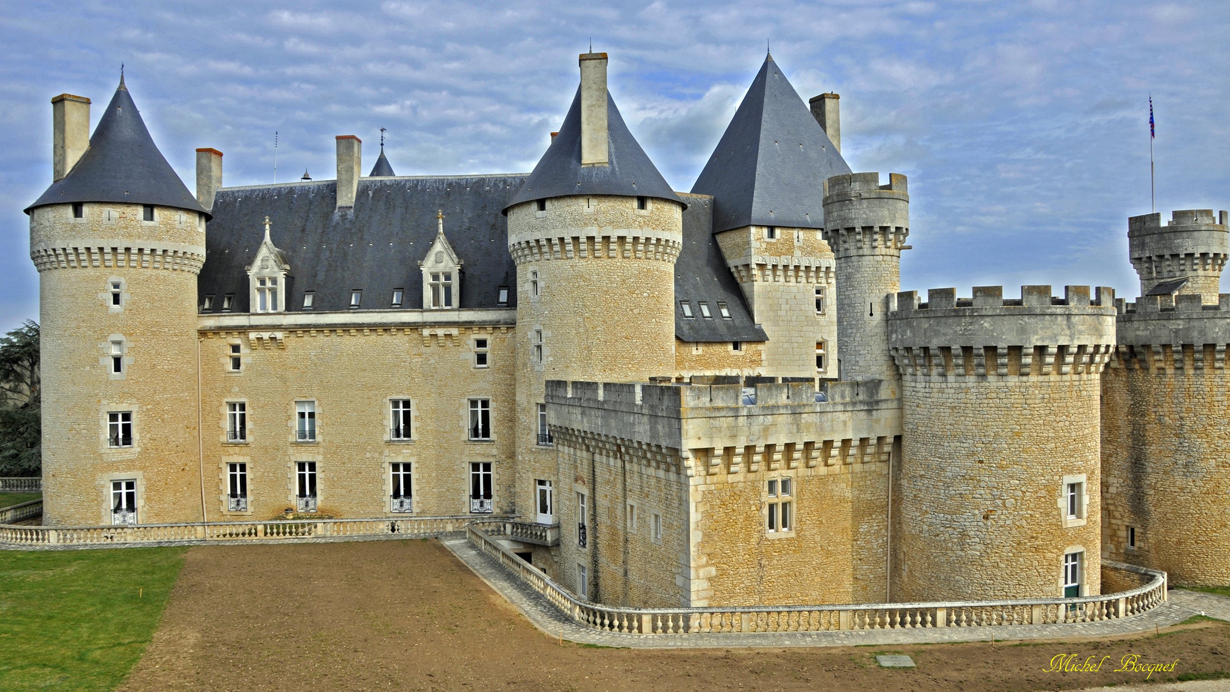 Fonds d'cran Constructions et architecture Chteaux - Palais Le château de Chabenet (37)