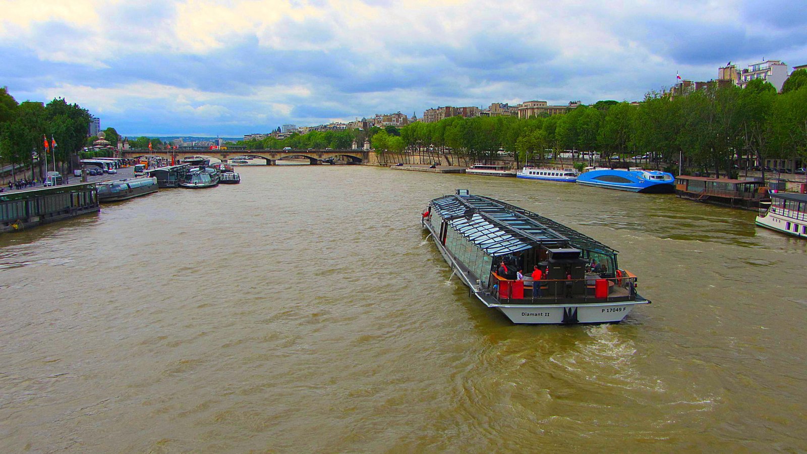 Wallpapers Trips : Europ France > Ile-de-France > Paris la seine