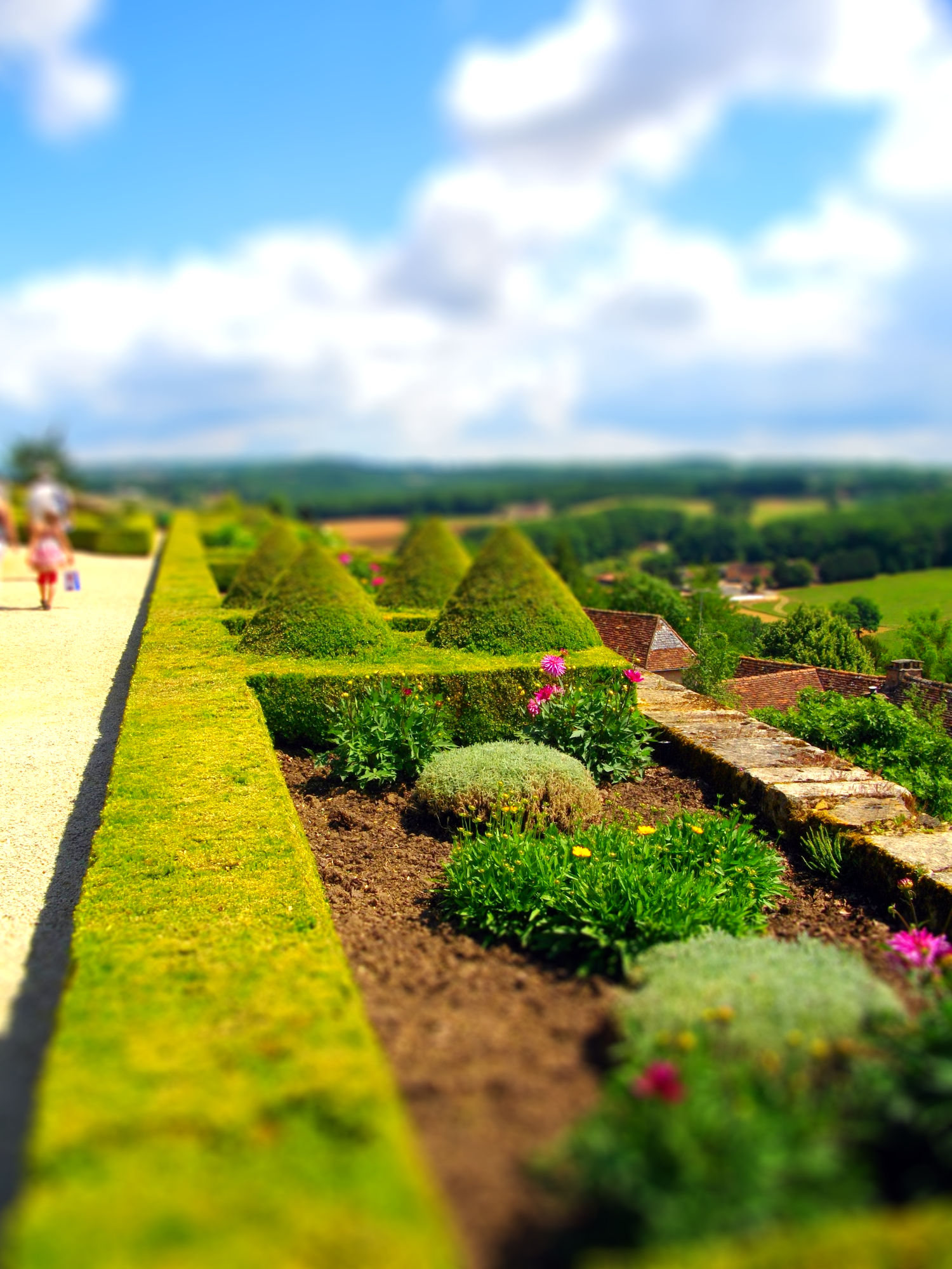 Wallpapers Nature Parks - Gardens parc et jardins du château de hautefort (dordogne)