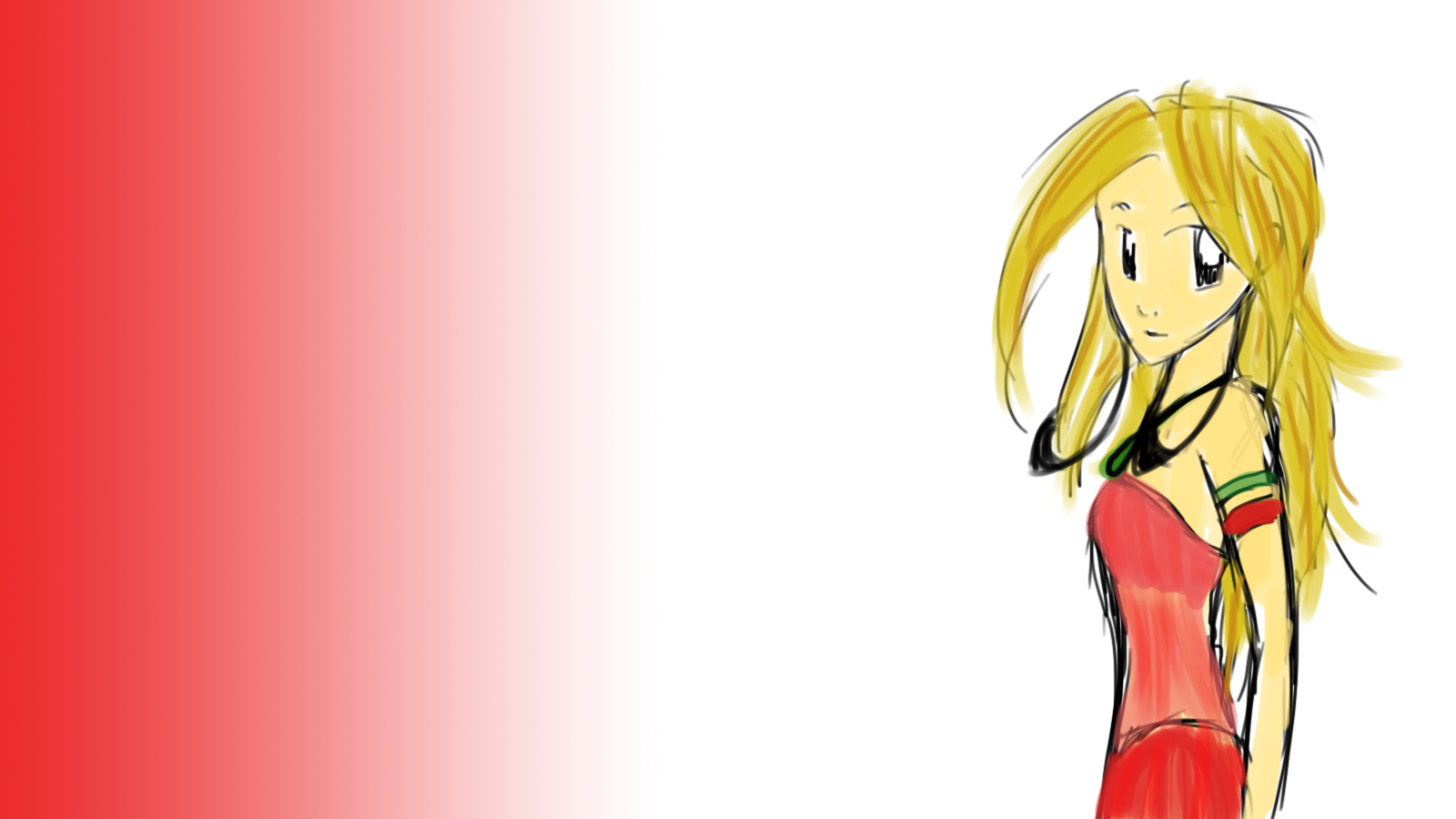 Wallpapers Digital Art Manga Alice, again