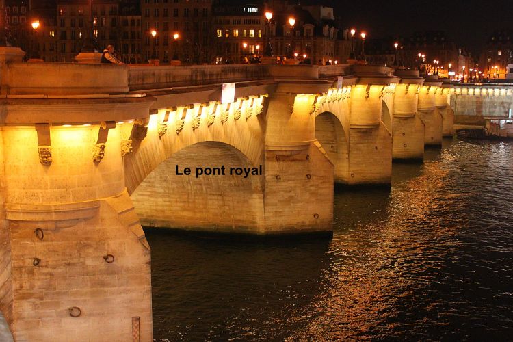 Wallpapers Trips : Europ France > Ile-de-France > Paris le pont Royal