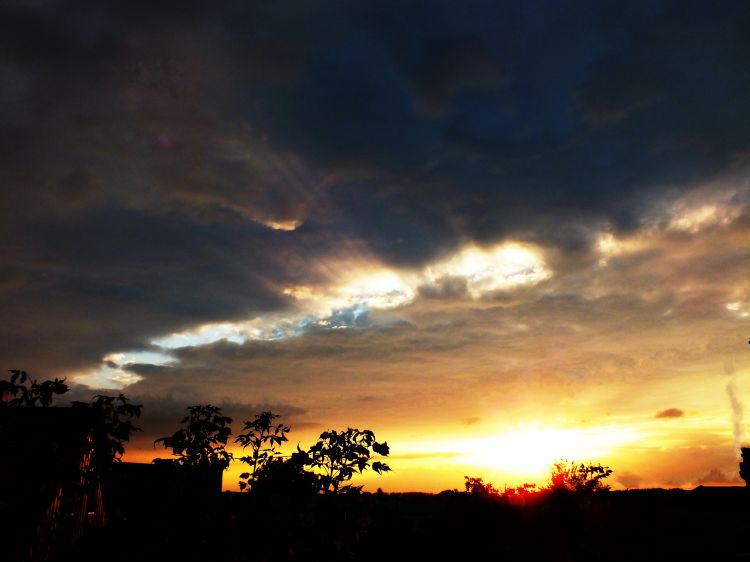 Fonds d'cran Nature Couchers et levers de Soleil coucher de soleil alsacien