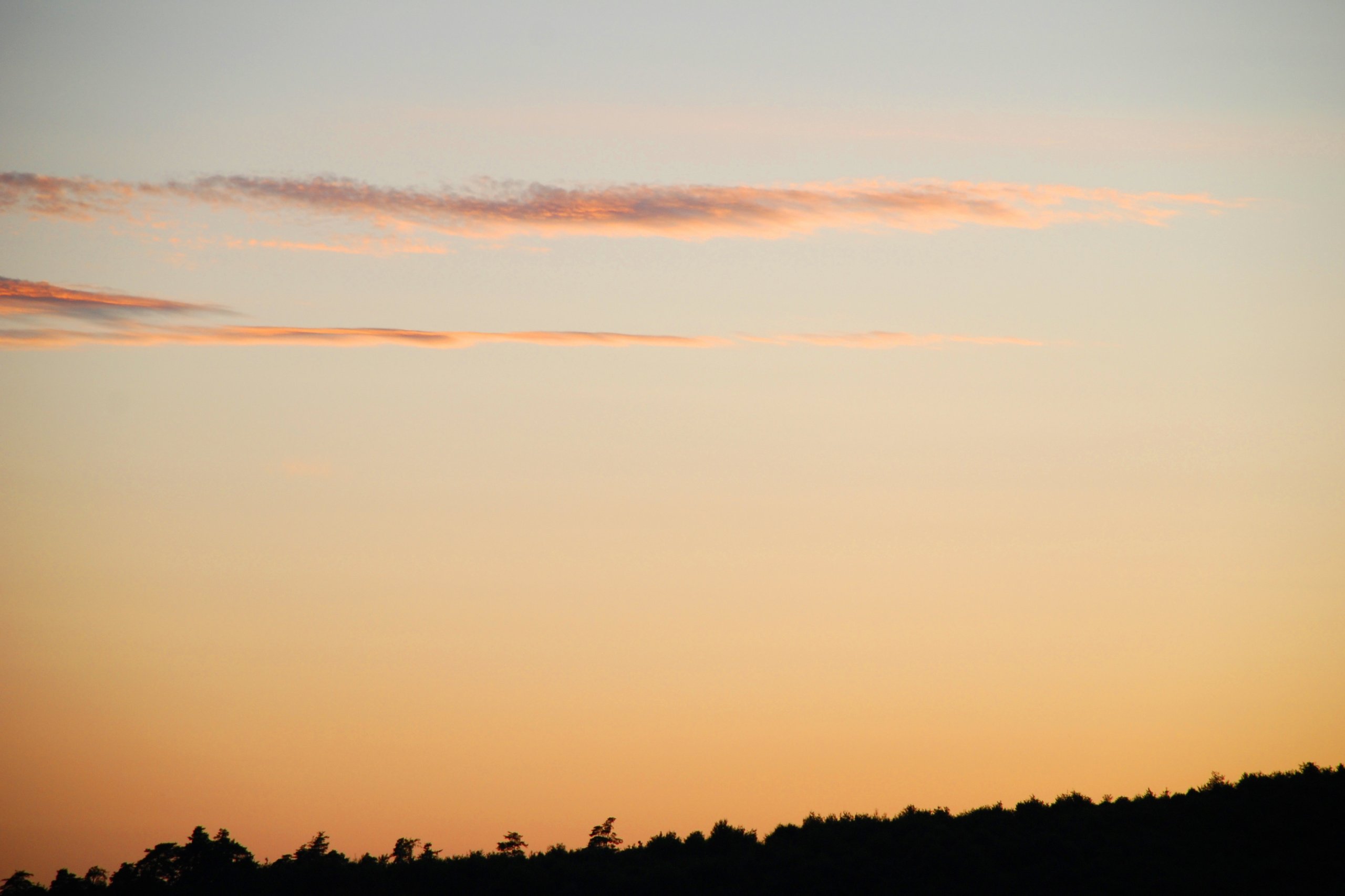 Fonds d'cran Nature Couchers et levers de Soleil Un soir comme un autre dans la campagne drmoise 