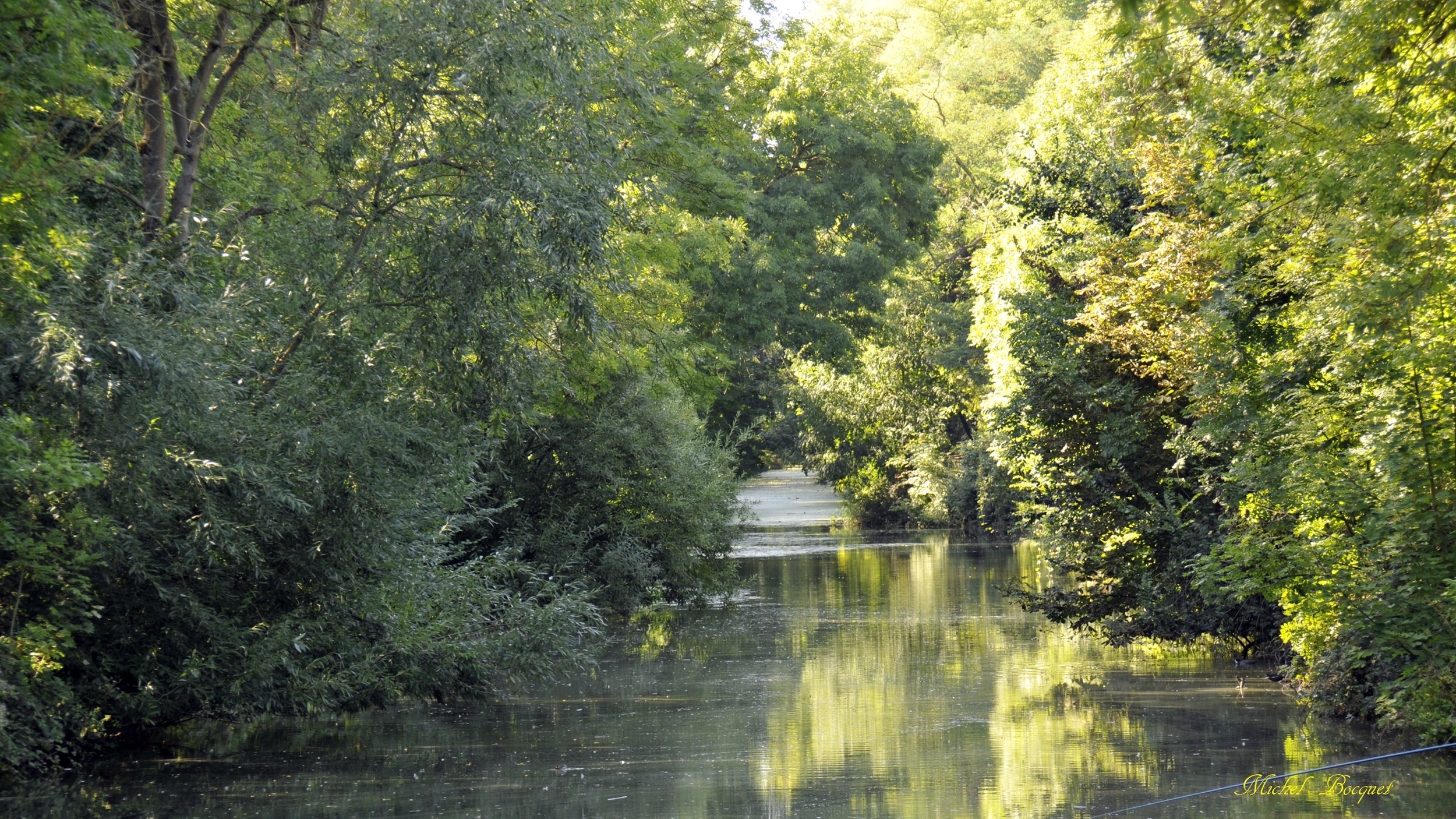 Fonds d'cran Nature Canaux Le Canal de Seclin (59)