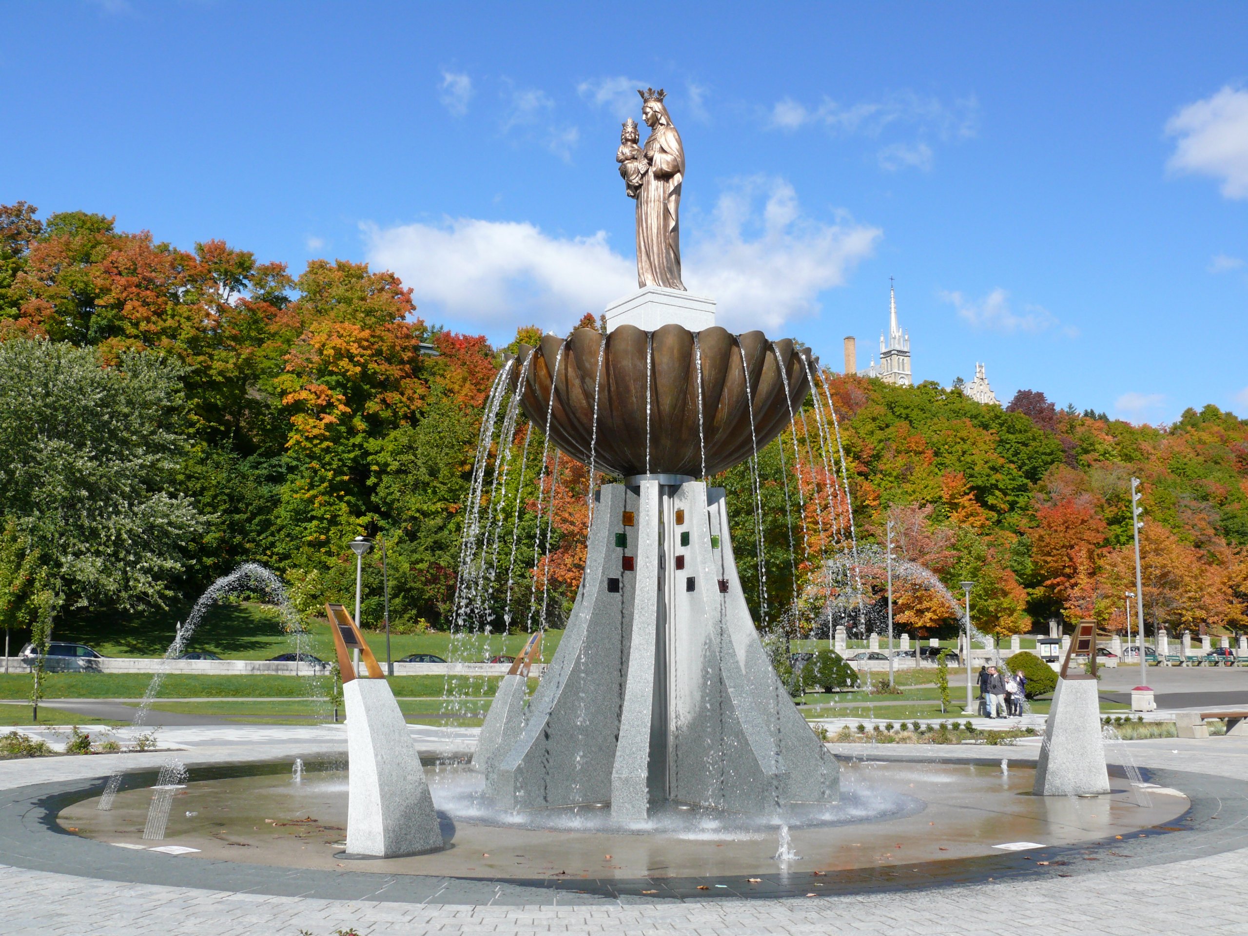 Fonds d'cran Constructions et architecture Fontaines - Jets d'eau Fontaine de Ste-Anne