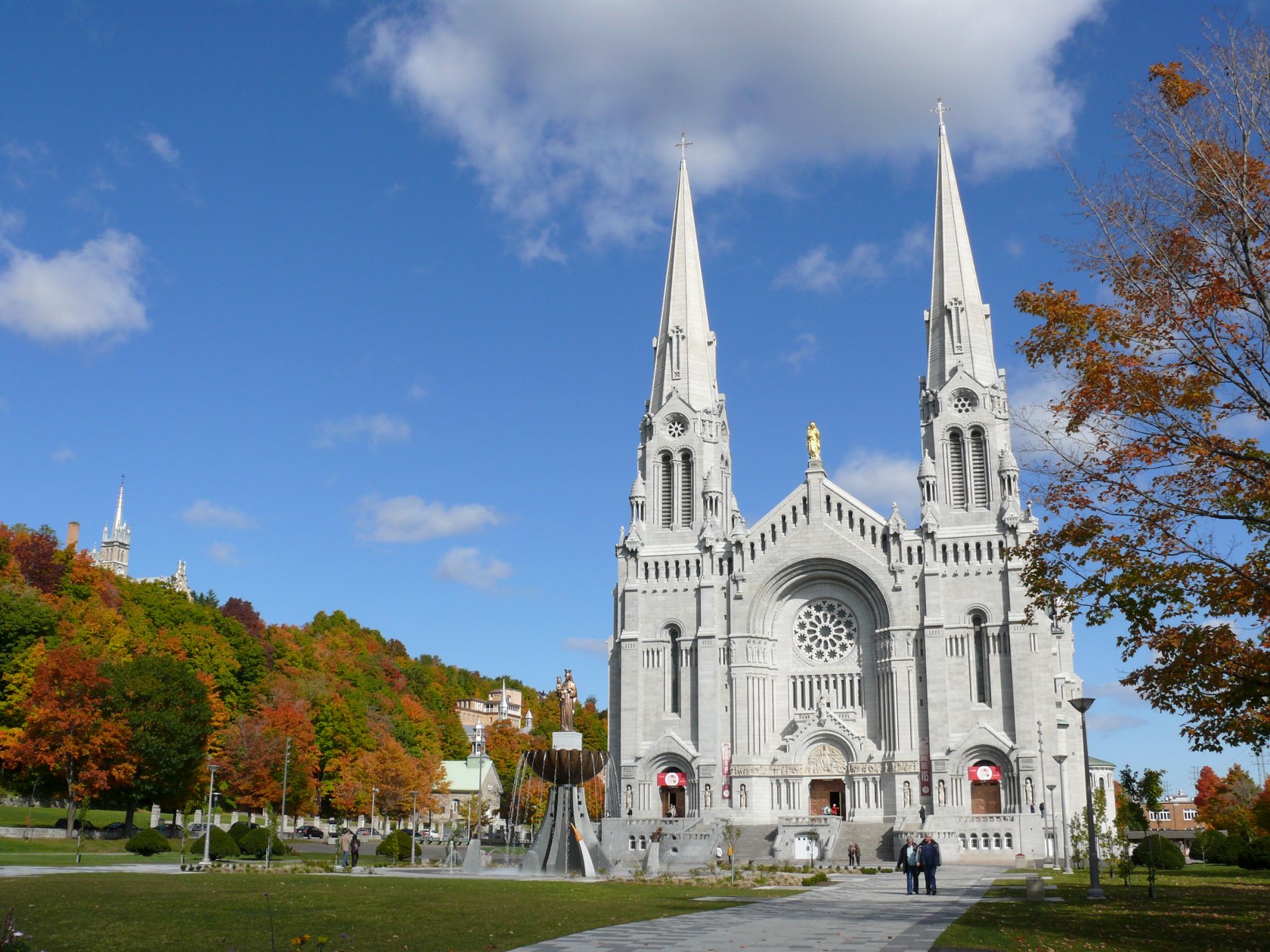 Wallpapers Constructions and architecture Religious Buildings Baslique Ste-Anne de Beaupr