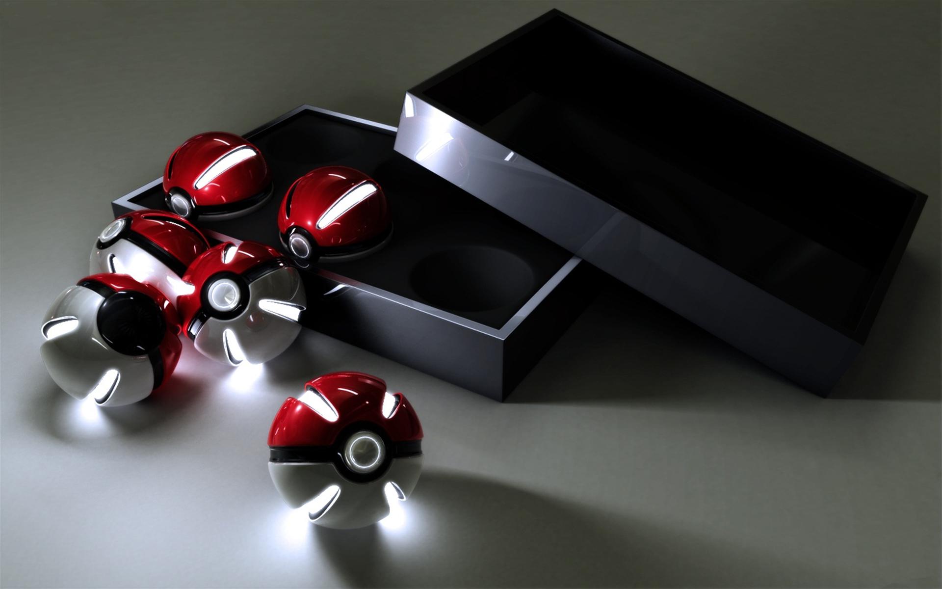 Fonds d'cran Jeux Vido Pokemon Pokeballs