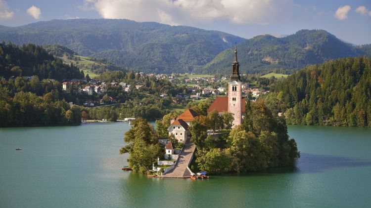 Fonds d'cran Voyages : Europe Slovnie Lac Bled