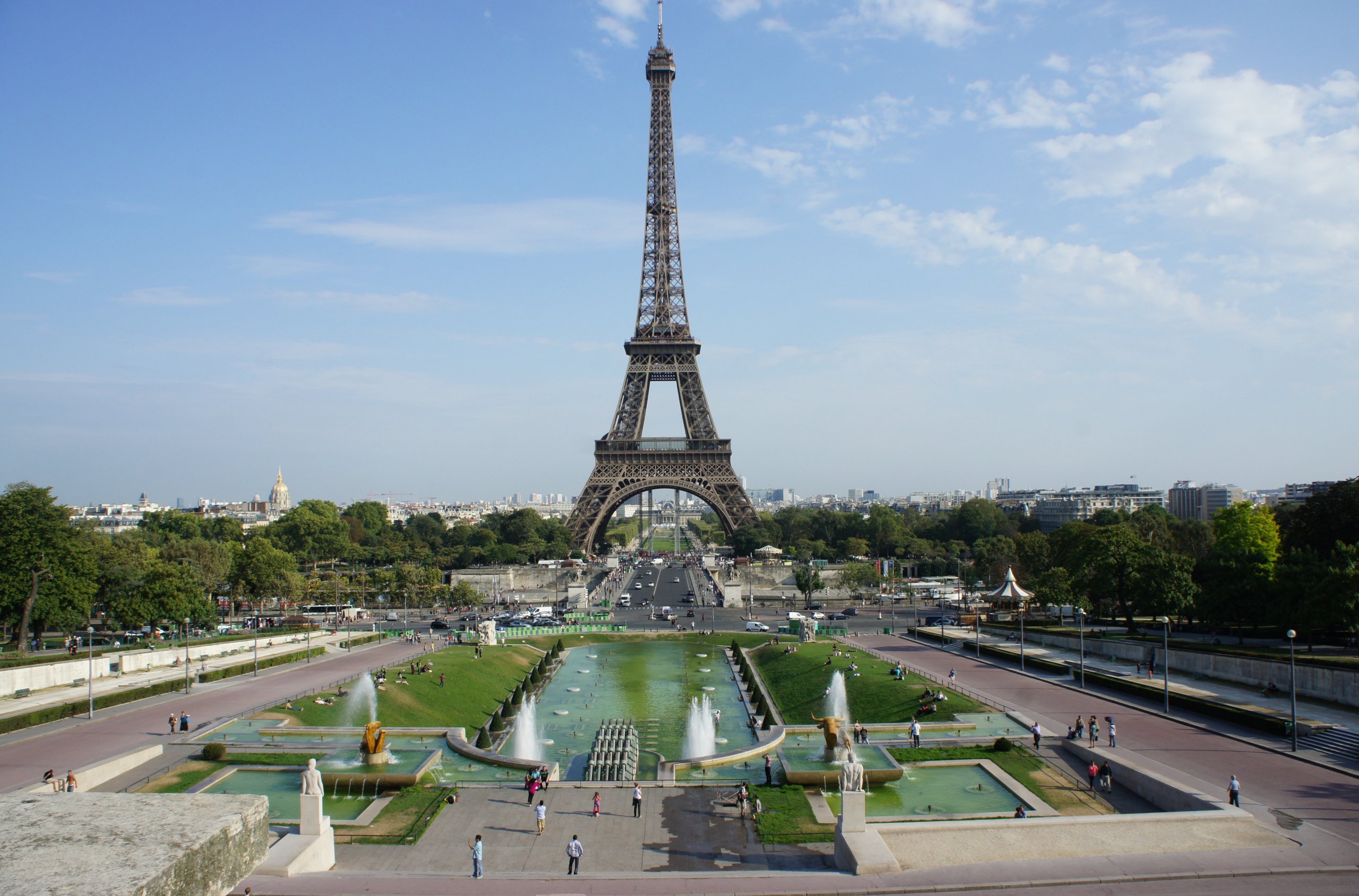 Fonds d'cran Constructions et architecture Statues - Monuments tour Effel  Paris  France 