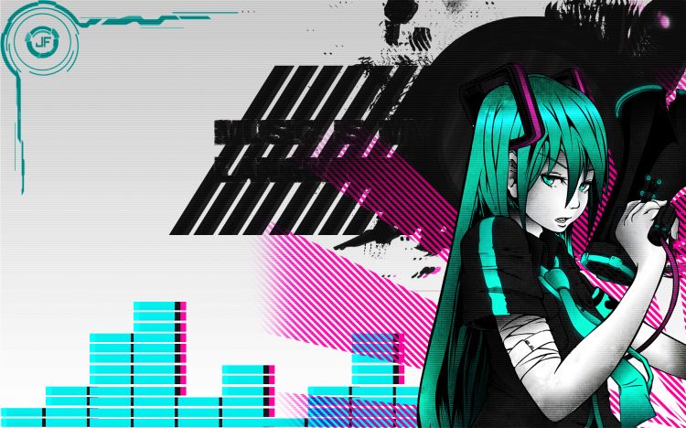 Wallpapers Manga Vocalods Hatsune Miku 