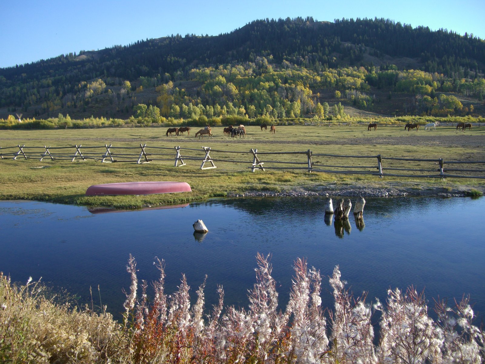 Wallpapers Trips : North America United-States Goosewing ranch [Wyoming]