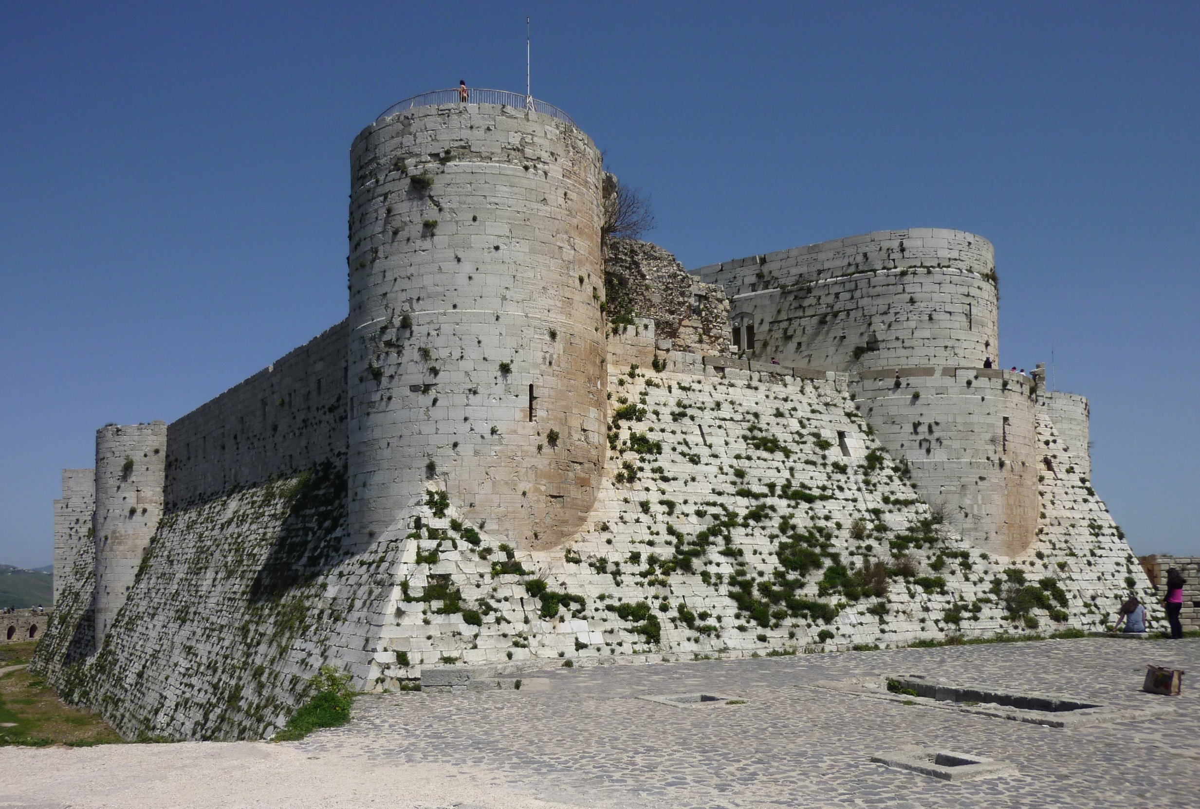 Fonds d'cran Voyages : Asie Syrie Le Krak des Chevaliers