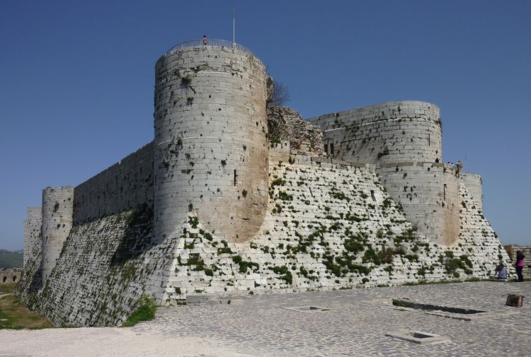 Fonds d'cran Voyages : Asie Syrie Le Krak des Chevaliers