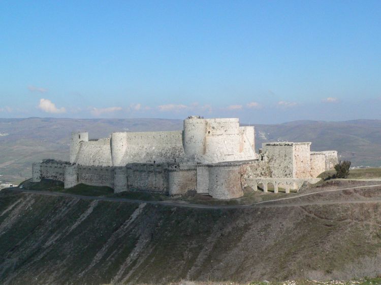 Fonds d'cran Voyages : Asie Syrie Le Krak des Chevaliers