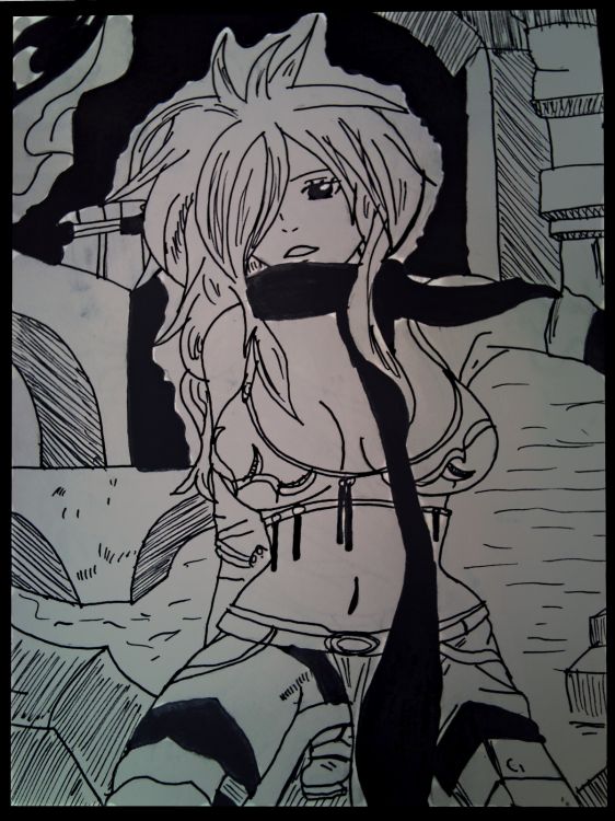 Fonds d'cran Art - Crayon Manga - Fairy Tail Erza Knigthwalker