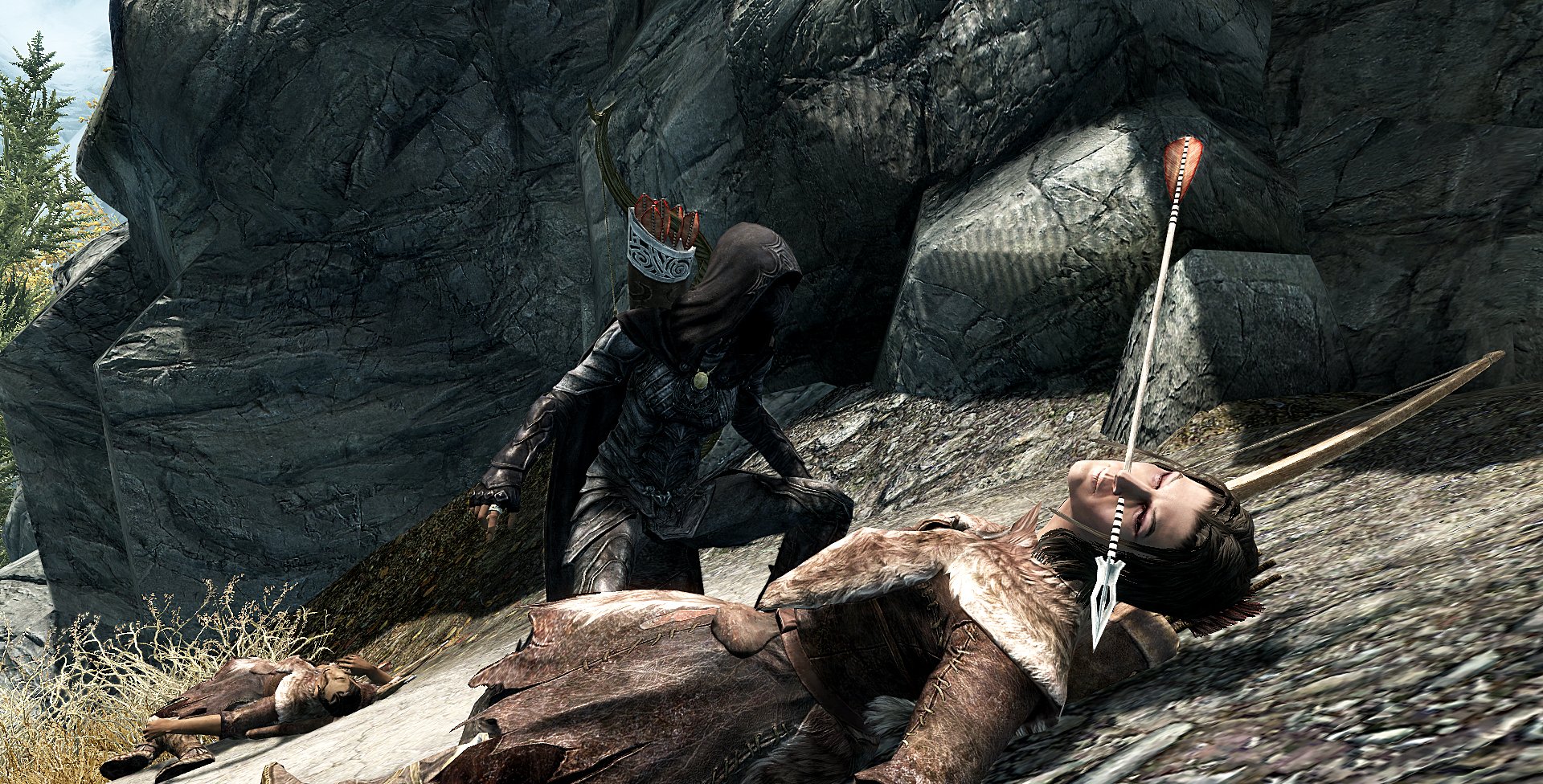 Fonds d'cran Jeux Vido The Elder Scrolls V: Skyrim En mission