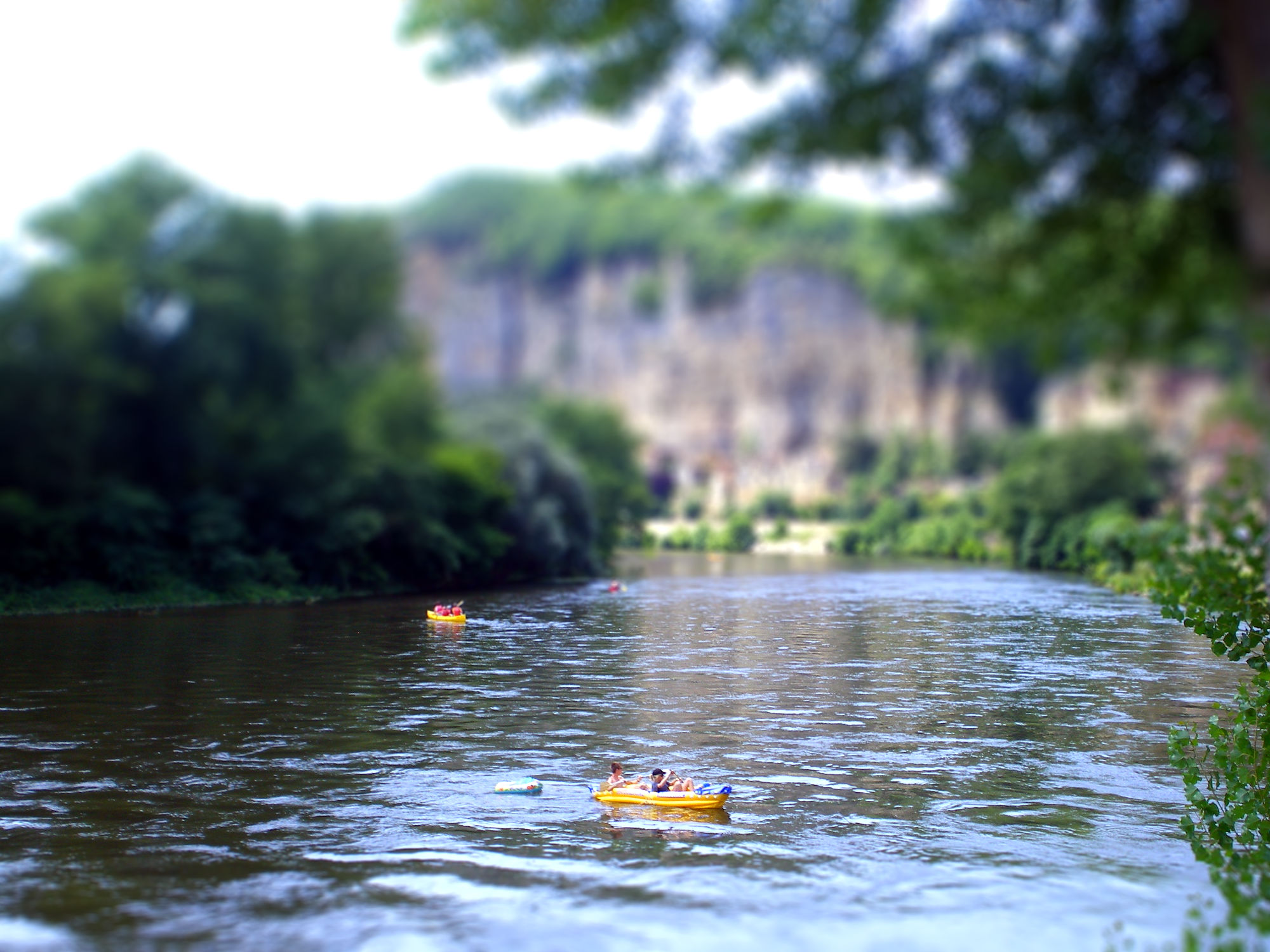 Fonds d'cran Nature Fleuves - Rivires - Torrents balade sur la dordogne