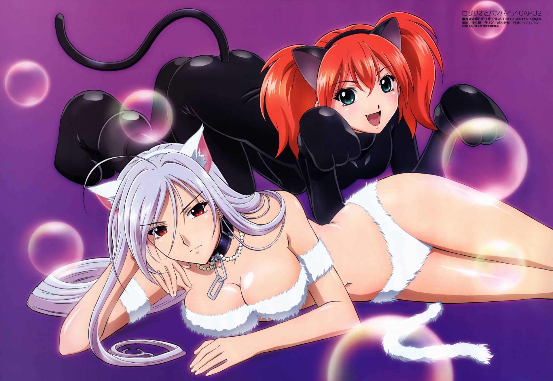 Wallpapers Manga Rosario + Vampire Rosario + Vampire