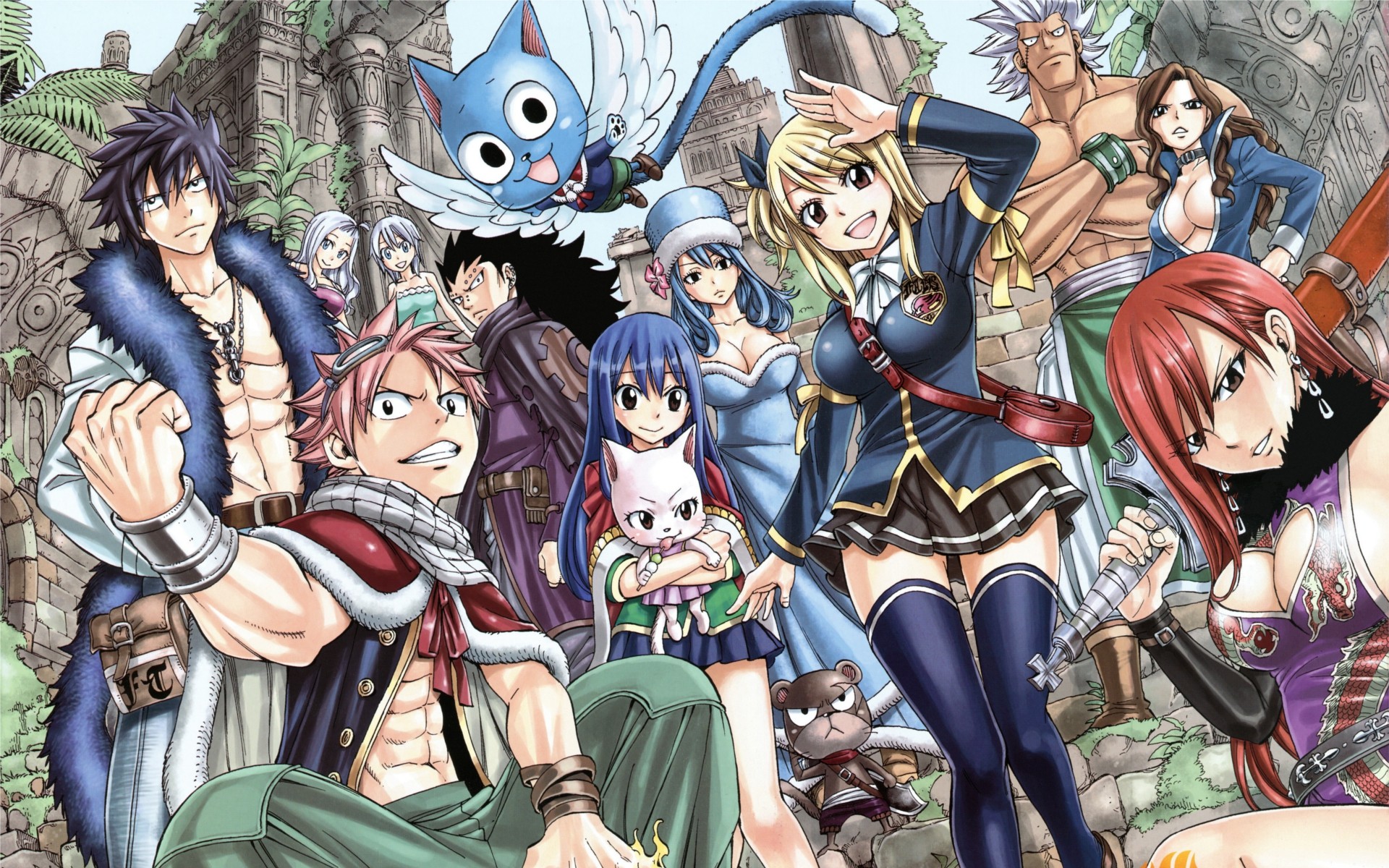 Fonds d'cran Manga Fairy Tail Fairy Tail