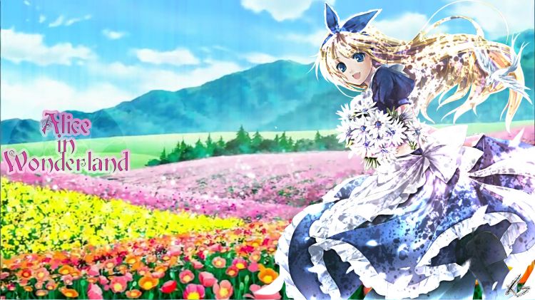 Fonds d'cran Dessins Anims Alice au Pays des Merveilles Alice in Wonderland