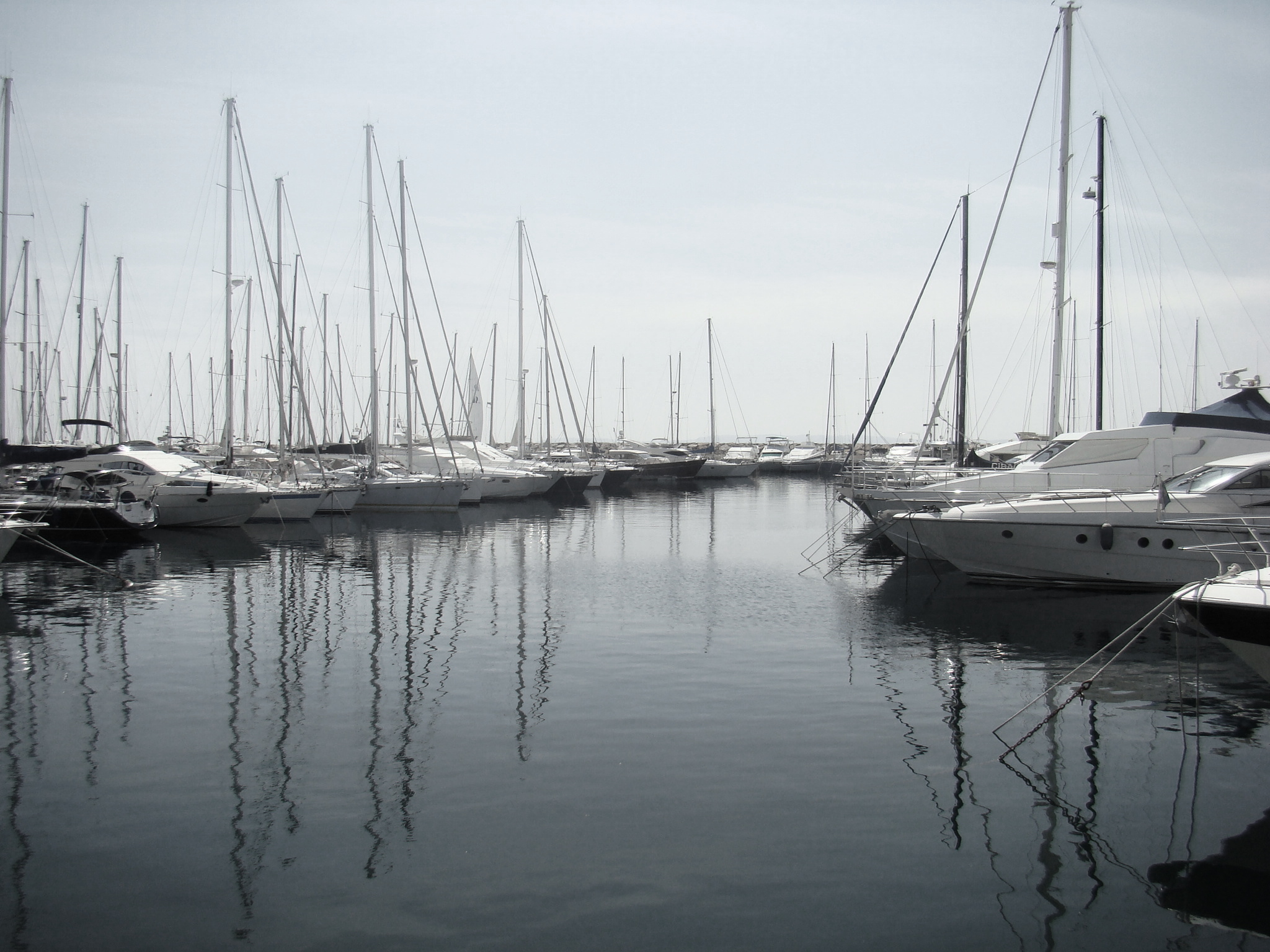 Fonds d'cran Bateaux Ports Port du lavandou au petit matin