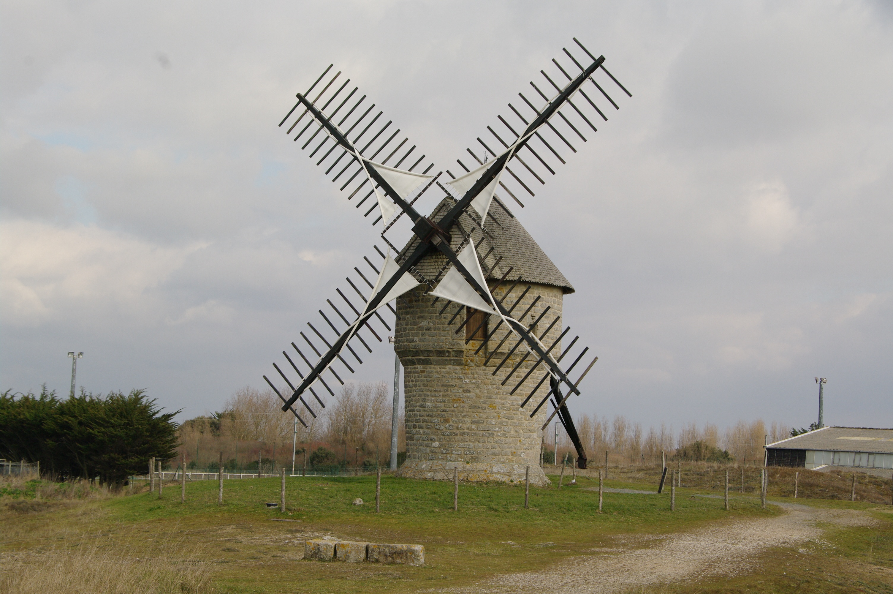 Wallpapers Constructions and architecture Windmills Moulin de la Falaise