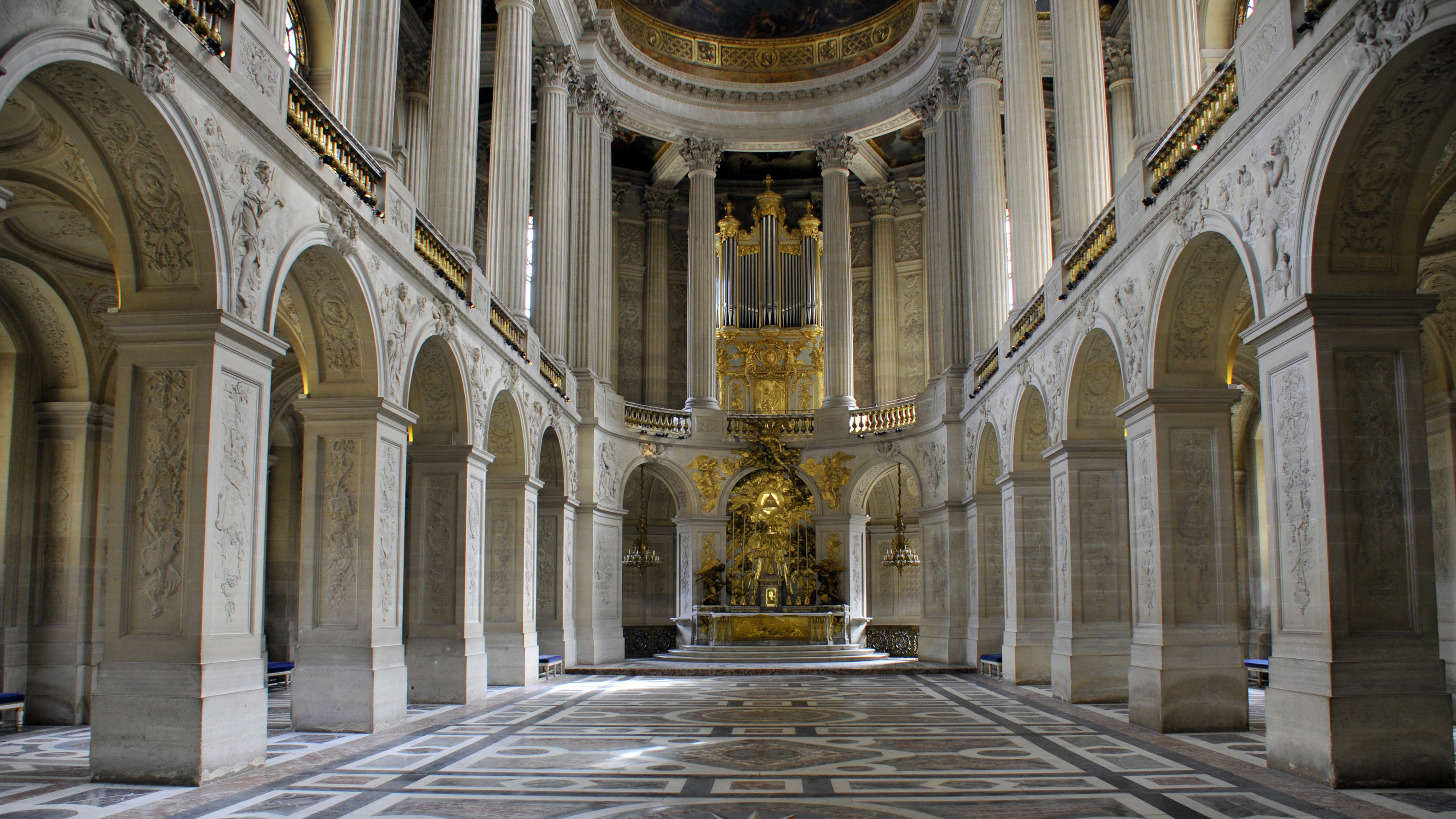 Wallpapers Constructions and architecture Religious Buildings La Chapelle du Château de Versailles