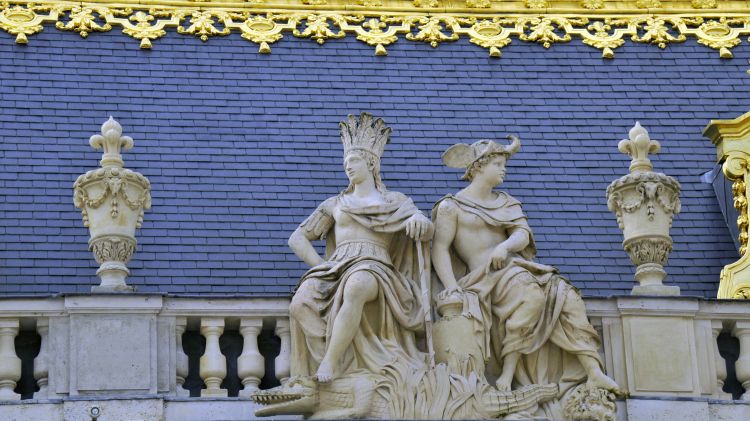 Wallpapers Constructions and architecture Statues - Monuments Dtail du chteau de Versailles