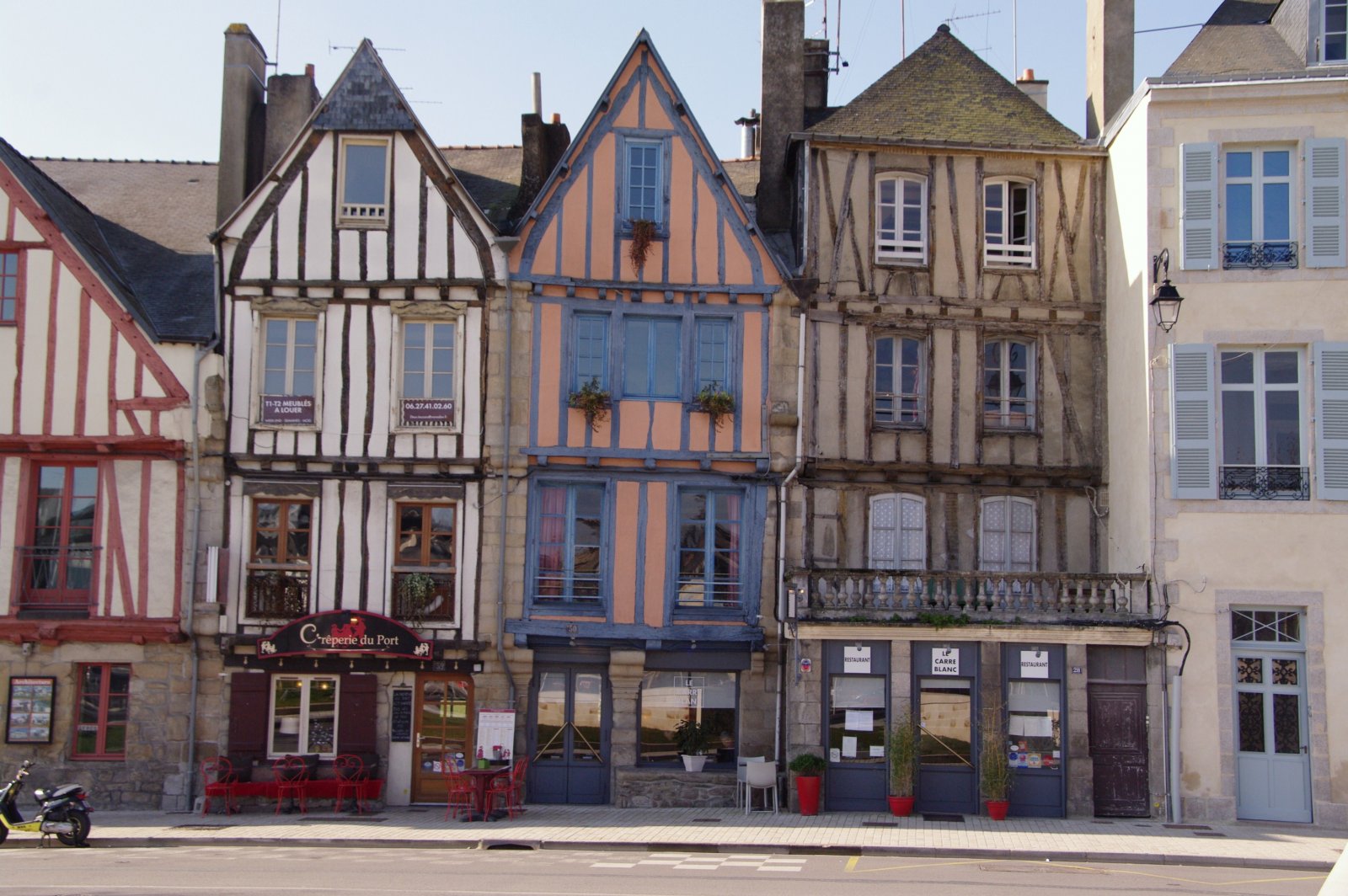 Wallpapers Constructions and architecture Faades Façade à colombage Vannes