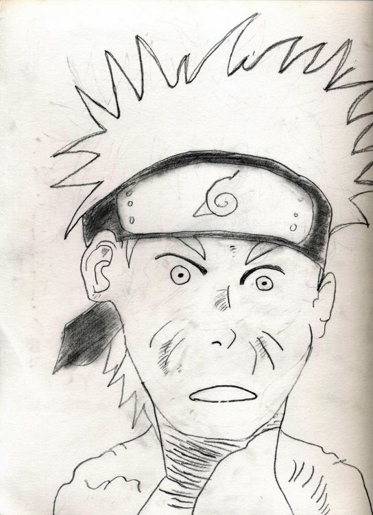 Fonds d'cran Art - Crayon Manga - Naruto naruto