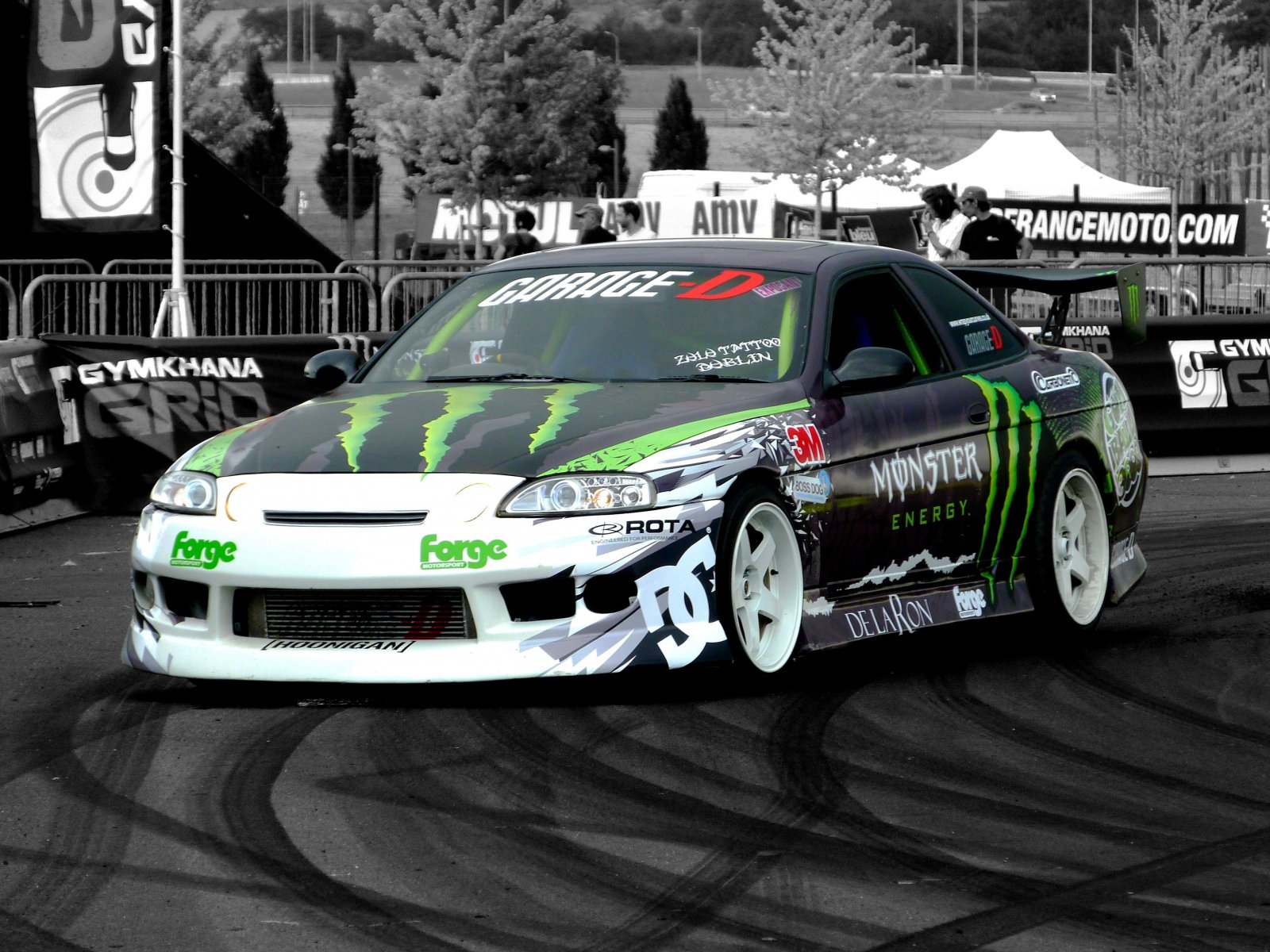 Wallpapers Cars Racecars Toyota Soarer, Version Drift