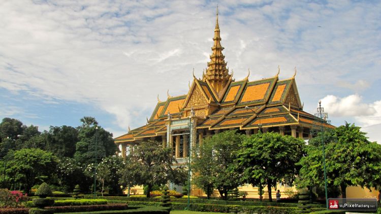 Fonds d'cran Voyages : Asie Cambodge palais royal (phnom penh)