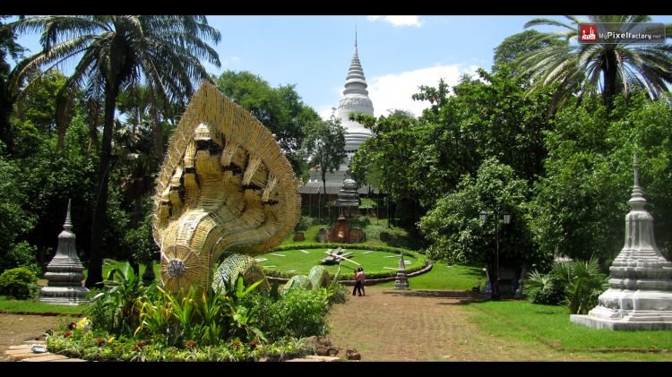 Fonds d'cran Voyages : Asie Cambodge Wat Phnom