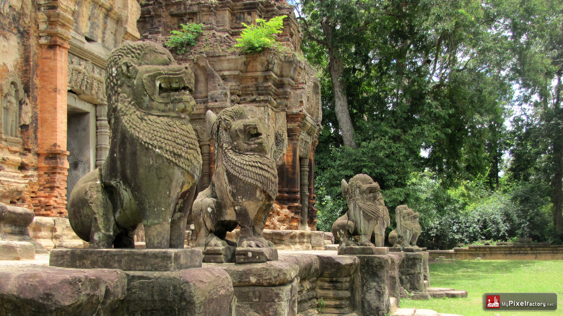 Fonds d'cran Voyages : Asie Cambodge Temple de Preah Ko