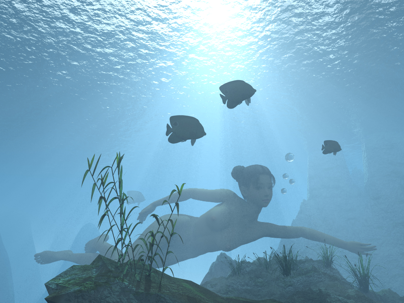 Fonds d'cran Art - Numrique 3D - Vue D'esprit Dive Deep...