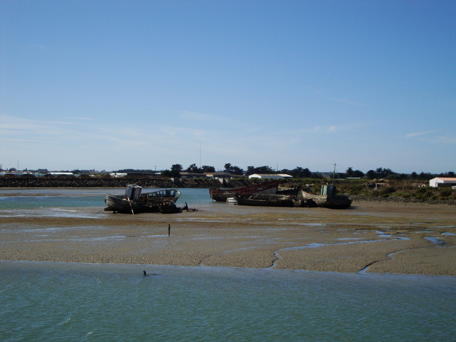 Wallpapers Boats Wrecks Les épaves de Noirmoutier