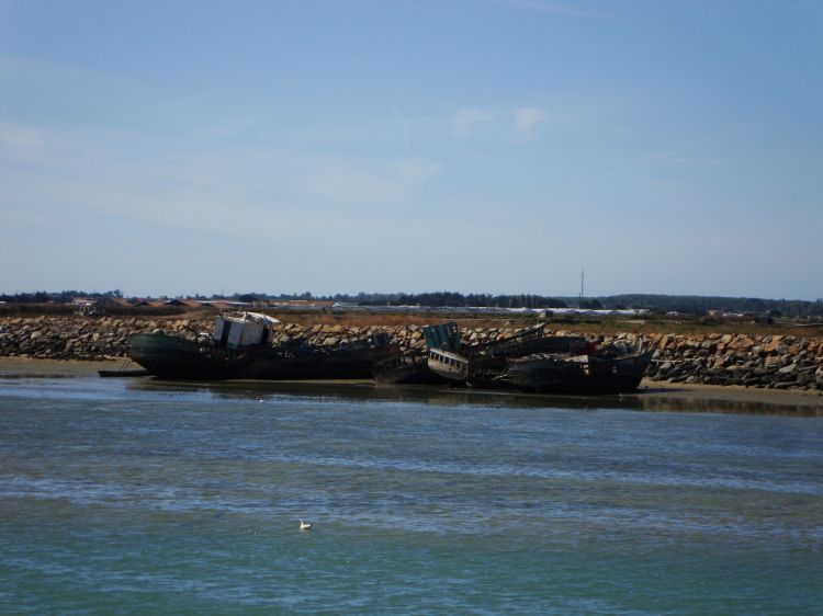 Fonds d'cran Bateaux Epaves Les épaves de Noirmoutier