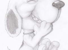  Art - Crayon Snoopy ;D