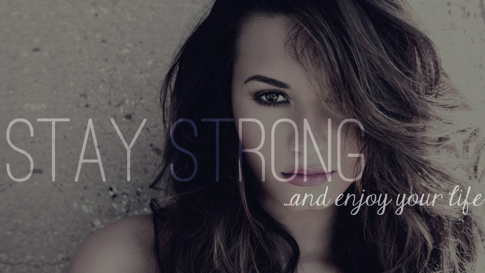 Wallpapers Celebrities Women Demi Lovato Stay Strong, and enjoy your life.