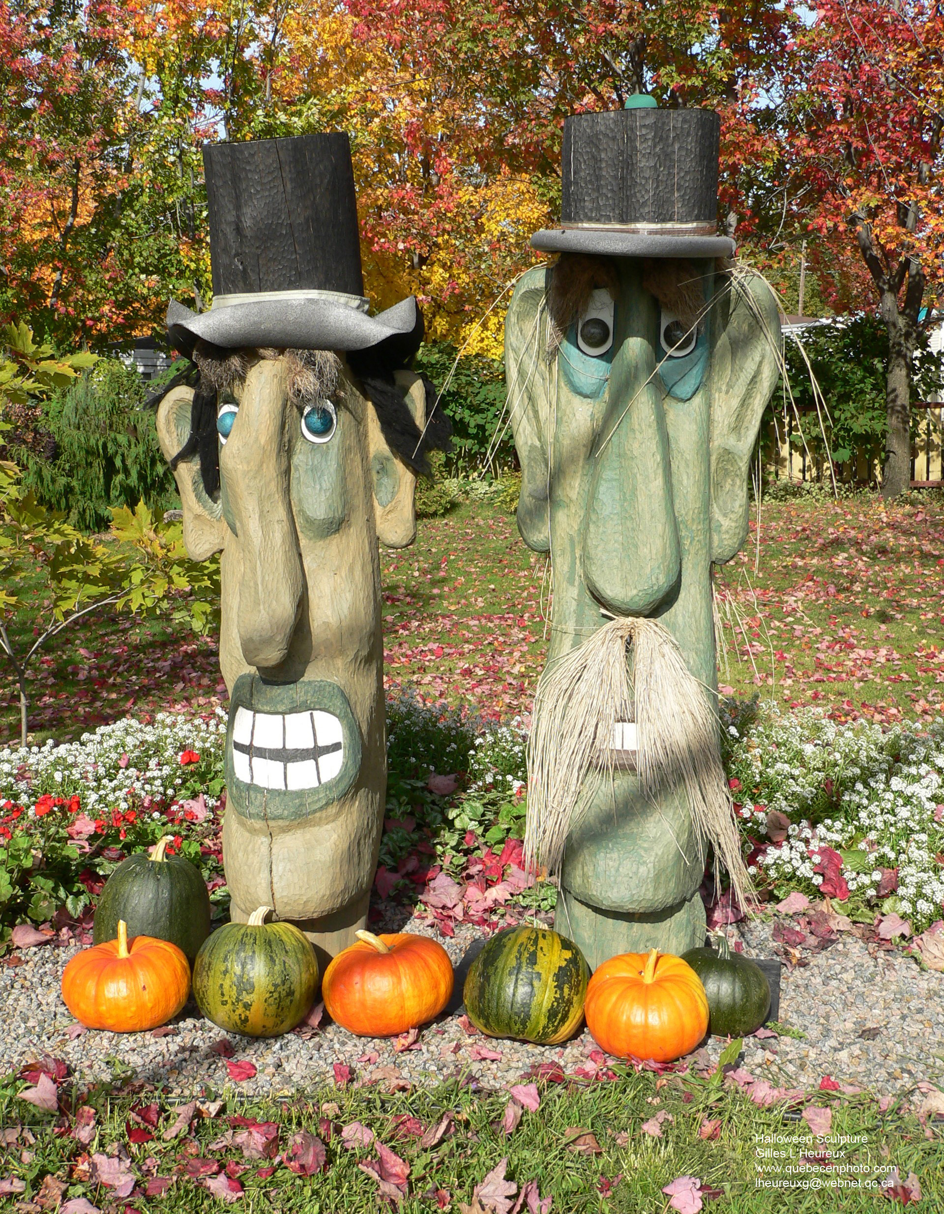 Fonds d'cran Objets Statuettes - Sculptures Halloween