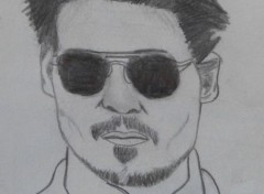  Art - Crayon johnny depp